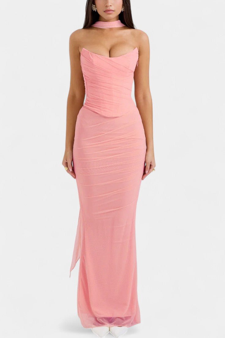 Ida | Elegantna Mrežasta Haljina