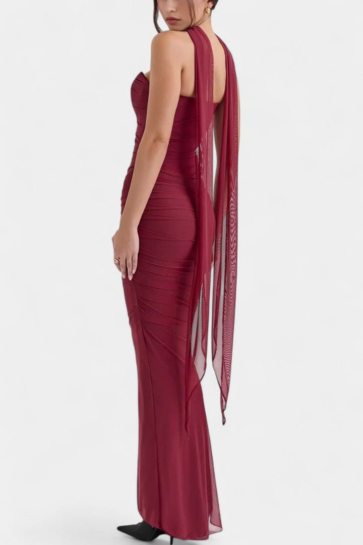 Ida | Elegantna Mrežasta Haljina