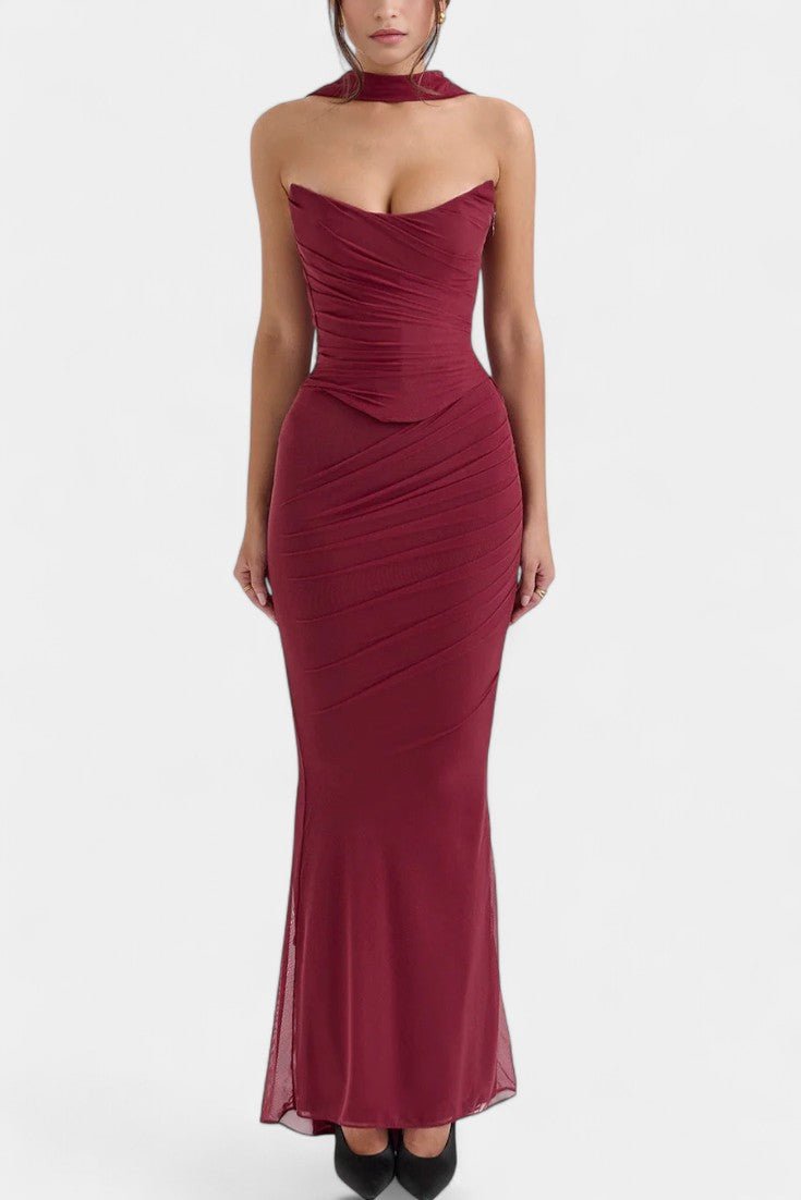 Ida | Elegantna Mrežasta Haljina